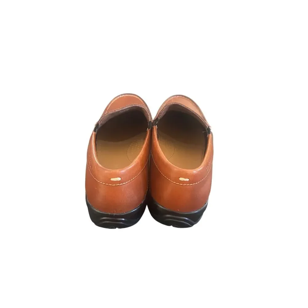 Cole Haan Mens Leather Loafter Brown SZ Brown Slip On Classic SZ8.5 Comfort